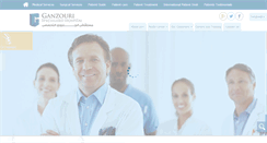 Desktop Screenshot of ganzourihospital.com